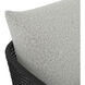 Capri Smoke Grey / Copacabana Marble Outdoor Lounge Chair